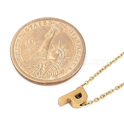 Ионное покрытие(ip) 304 нержавеющая сталь подвески ожерелья NJEW-R050-01G-16