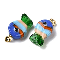 Подвески лэмпворк ручной работы&nbsp;LAMP-A007-01G-05-01