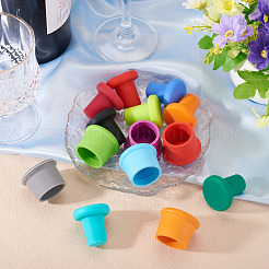 14шт. 14-х видов силиконовая пробка для бутылки&nbsp;AJEW-TA0002-54