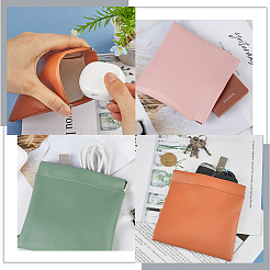 4 шт. 4-х цветные чехлы для наушников из искусственной кожи ABAG-GF0001-24