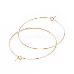 Ионное покрытие (ip) 316l хирургическая нержавеющая сталь фурнитура для сережек-колец&nbsp;STAS-D164-06G-A