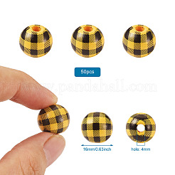 Натуральные деревянные бусы&nbsp;WOOD-TAC0010-05M