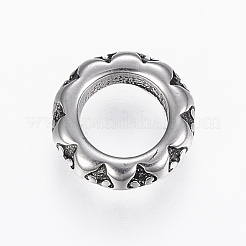 Распорные бусины из нержавеющей стали 304&nbsp;STAS-A033-025AS