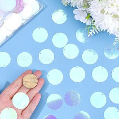 80 г переливающиеся подвески из ПВХ с пайетками/блестками&nbsp;KY-SC0002-49C