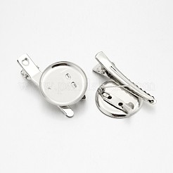 Железа сеттинги кабошон брошь IFIN-A171-03C