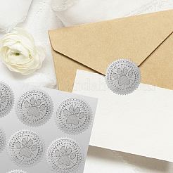 34 лист тиснёных серебряных фольгированных наклеек с изображением питомца DIY-WH0528-019