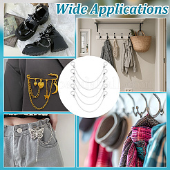 20 шт. железные цепи для одежды HJEW-NB00289