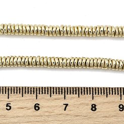 Гальванические нити из синтетических немагнитных гематитовых бусин G-H327-I01-01E