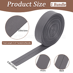 5м складной плоский шнур из искусственной кожи&nbsp;OCOR-WH20012-14D-03