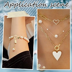 6 шт. латунные пружинные кольца-затворы&nbsp;KK-SC0007-15