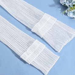 Нарукавники из полиэстерового кружева для женщин&nbsp;AJEW-WH20007-88B