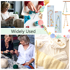 Акриловые бисерные цепочки для вязания рядов HJEW-NB00133