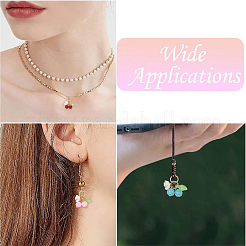 10шт стеклянные подвески PALLOY-YW00093-01