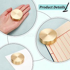 Литая пресс-папье из латуни для китайской каллиграфии&nbsp;DJEW-WH0050-26A-G