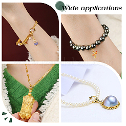 2 шт. 2 цвета 925 застежка-крутилка из стерлингового серебра FIND-PH0009-53