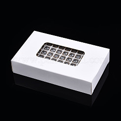 504шт гальванические стеклянные бусины EGLA-N006-069