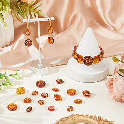 100шт 10 стиля акриловые бусины&nbsp;OACR-PA0001-12