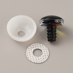 Пластиковые глаза куклы&nbsp;DIY-WH0399-03D