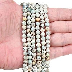 Натуральный камень k2 бусины пряди&nbsp;G-K405-B02-6mm