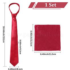 1 шт. полиэстеровые галстуки для мужчин AJEW-DJ0004-45B