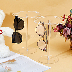 2 стиль вращающиеся акриловые оправы для очков с подъемной стойкой DIY-FH0007-49