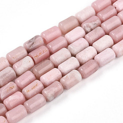 Натуральный розовый опал бусы пряди G-N346-01B-09