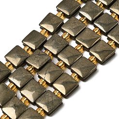 Природного пирита бисер нитей&nbsp;G-Z131-G01-01