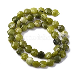 Природные китайский нефрит бисер пряди G-C179-A49-03