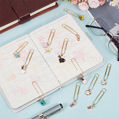 Железные длинные скрепки AJEW-OC00006