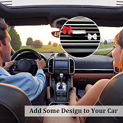 Бант-резиновые зажимы для воздуховодов автомобиля&nbsp;HJEW-OC00269