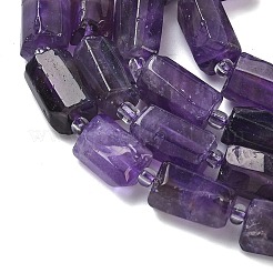 Природный аметист нитей бисера&nbsp;G-C270-K05