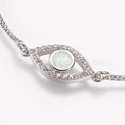 Регулируемые латунные браслеты Боло BJEW-G593-11P-B