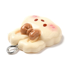 Подвески из непрозрачной смолы&nbsp;RESI-C037-01J