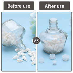 24шт. 4-х стильная силиконовая заглушка для бутылки&nbsp;AJEW-GF0008-11C