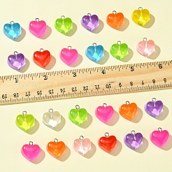 30шт подвески из прозрачной смолы&nbsp;RESI-FS0001-83