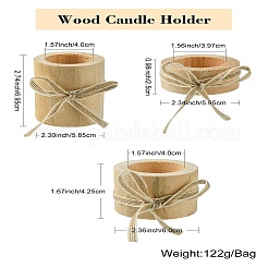 Деревянный подсвечник DJEW-CJC0002-02