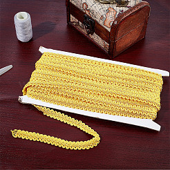 Ленты из полиэстера с сороконожкой длиной 13 м.&nbsp;SRIB-WH0011-223A