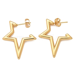 Серьги-гвоздики из нержавеющей стали 304&nbsp;EJEW-L296-003G