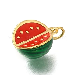 Подвески из латуни с эмалью в стойку&nbsp;KK-M079-14B-G