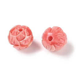 Резные бусины из синтетических ракушек SHEL-H005-21