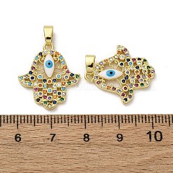 Латунные микро проложить кубического циркония подвески&nbsp;KK-F903-06G-02