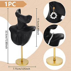 Модель из смолы с боковым корпусом в форме бюста&nbsp;AJEW-WH0695-229A