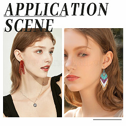 288 г наборы стеклянных бусин 24 стиля&nbsp;SEED-GO0001-08