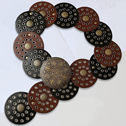 Винтажные полые корсетные ремни из искусственной кожи с дисковыми застежками из сплава AJEW-WH20070-089D