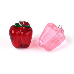 Прозрачные смоляные подвески&nbsp;RESI-N050-14P