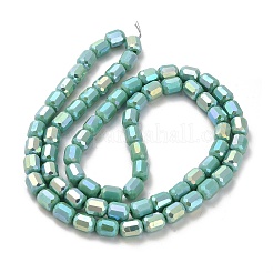 Стеклянные бусины с гальваническим покрытием &nbsp;EGLA-D030-06E