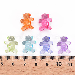 Прозрачные акриловые бусины X-TACR-S154-49B