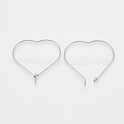 Фурнитура для сережек-колец из нержавеющей стали 304 STAS-T045-49B