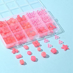 Смешанные формы имитация желе акриловые бусины&nbsp;MACR-FS0001-29