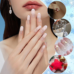 9 сумка 3 стиля латунные снежинки кабошоны&nbsp;DIY-PH0033-02